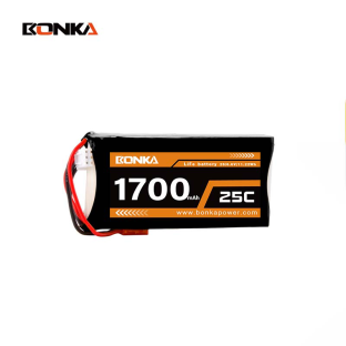 BONKA 1700mAh 25C 2S LiFe Battery